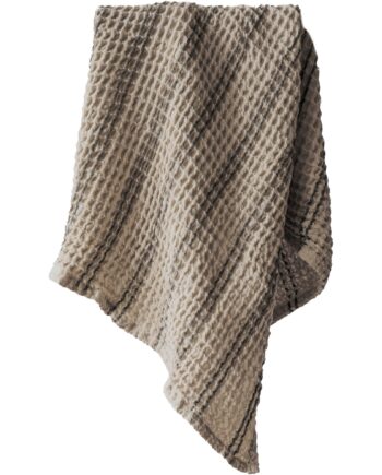 Tell Me More Nella Håndklæde 70x50 Cm  Taupe Stripe