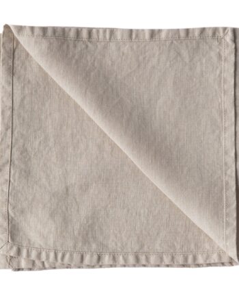 Tell Me More Serviet 45   45 Cm  Warm Grey
