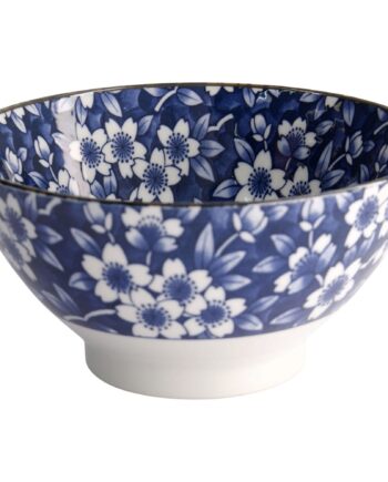 Tokyo Design Studio Blue Sakura Ramenskål   000 Ml