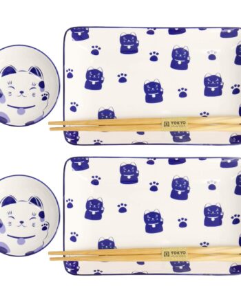 Tokyo Design Studio Kawaii Blue Maneko Gavesæt
