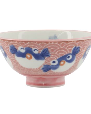 Tokyo Design Studio Kawaii Skål 11 Cm  Fish Pink