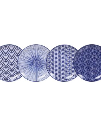 Tokyo Design Studio Nippon Blue Tallerken   Stk