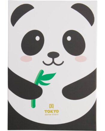 Tokyo Design Studio Panda Brown Spisepinde Med Støtte   Par