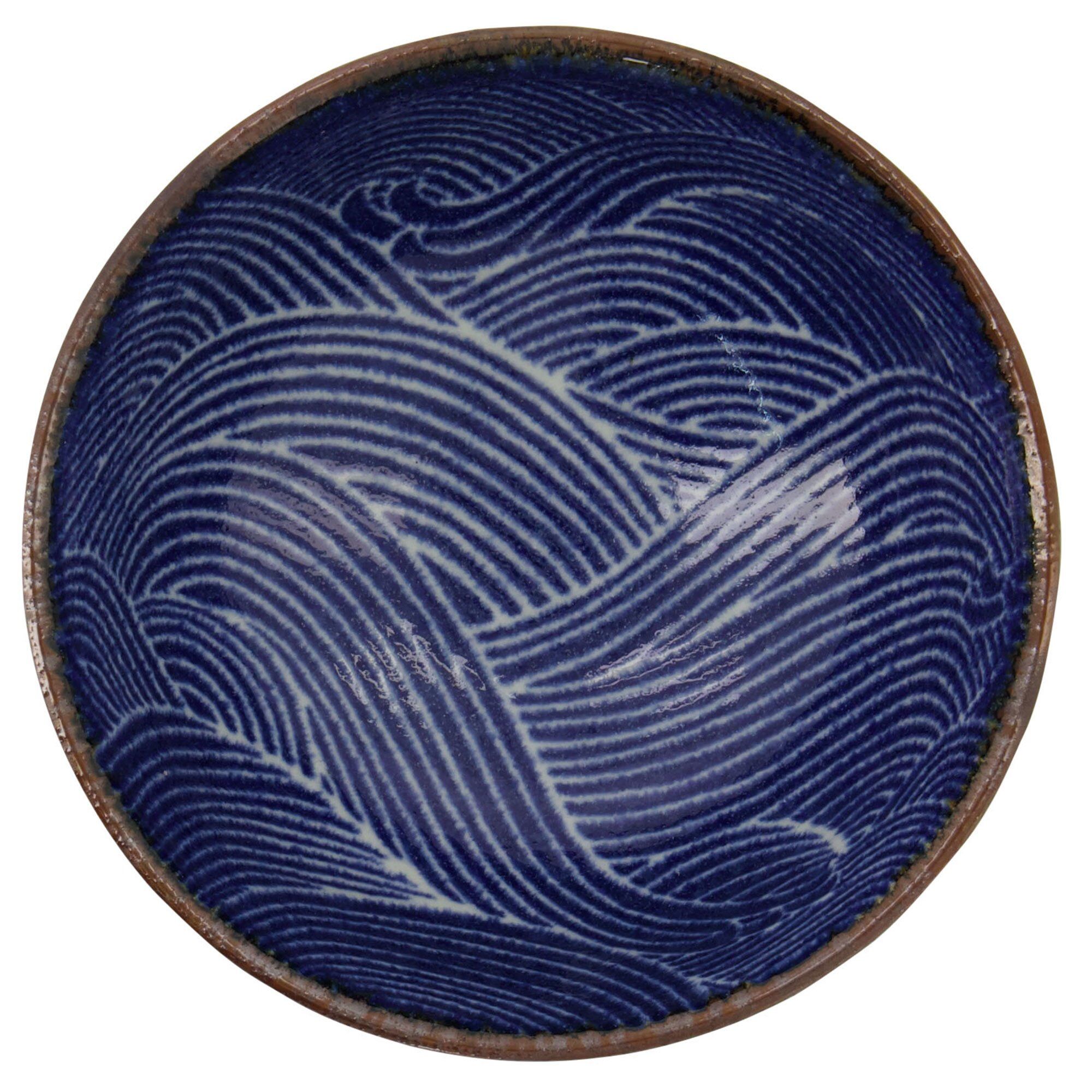 Tokyo Design Studio Seigaiha Blue Skål 12 Cm