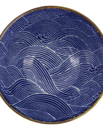 Tokyo Design Studio Seigaiha Blue Skål 750 Ml