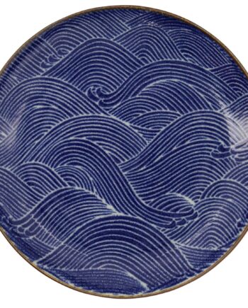 Tokyo Design Studio  Seigaiha Blue Tallerken 21