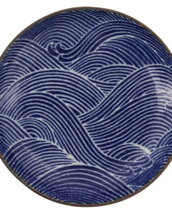 Tokyo Design Studio Seigaiha Tallerken 15         Cm  Blå