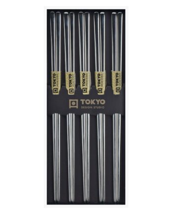Tokyo Design Studio Spisepinde   Par  Rustfrit Stål  Sølv