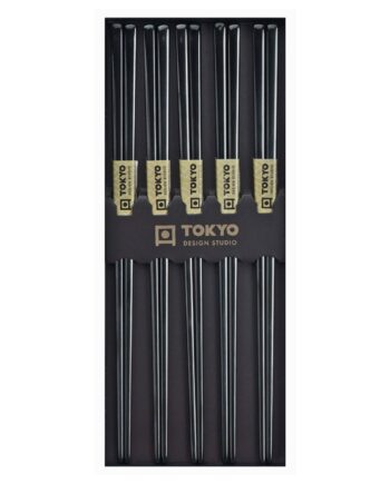 Tokyo Design Studio Spisepinde   Par  Rustfrit Stål  Sort