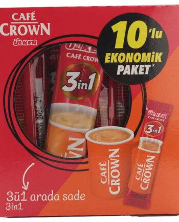 Ulker Café Crown 3in1 Instant Coffee 10 Stk