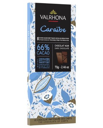 Valrhona Caraibe 66  Chokoladebar  70