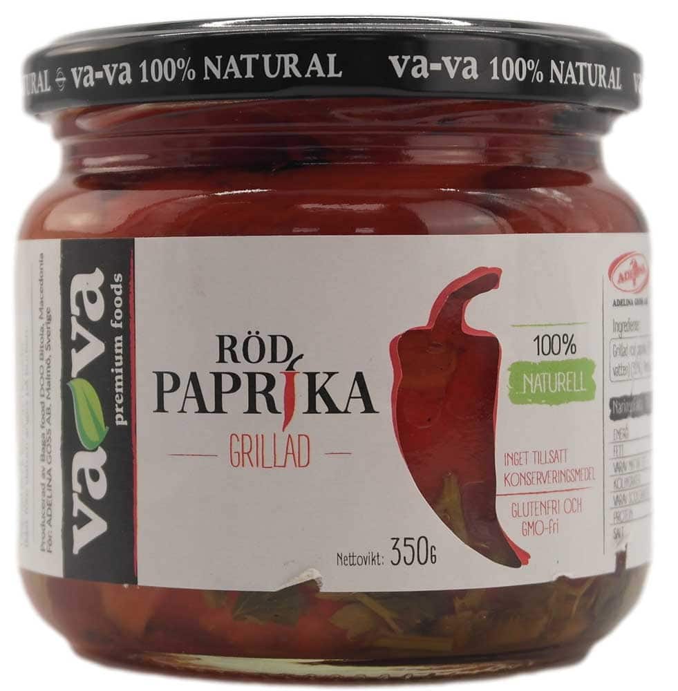 Vava Rød Paprika Grillet 350