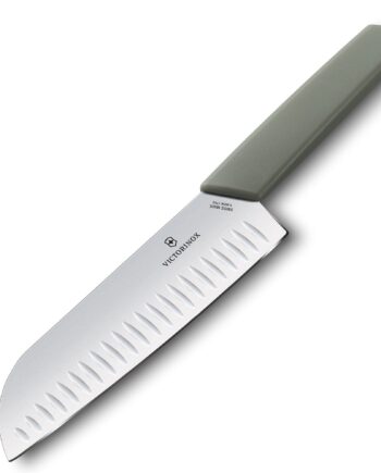 Victorinox Swiss Modern Santokukniv 17 Cm  Oliven