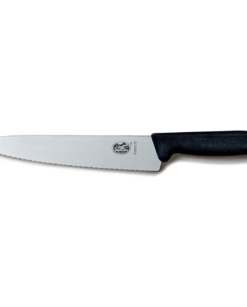 Victorinox Takket Kokkekniv Med Fibrox-skæfte  22cm