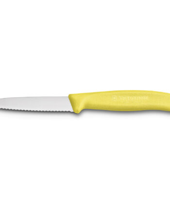 Victorinox Takket Urtekniv Med Nylonskæfte    Cm  Gul