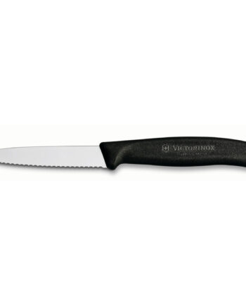 Victorinox Takket Urtekniv Med Nylonskæfte   Sort    Cm