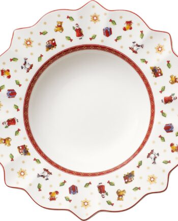 Villeroy   Boch Toy 39   Delight Dyb Tallerken  Hvid