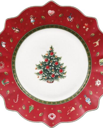 Villeroy   Boch Toy 39   Delight Tallerken 22 Cm  Rød