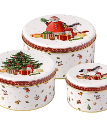 Villeroy   Boch Winter Sæt Med Kagedåser