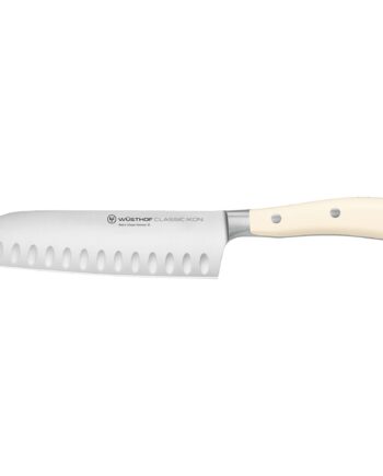 Wüsthof Classic Ikon Santoku-kniv Hvid 17 Cm