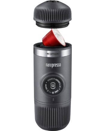 Wacaco Nanopresso Espressobrygger   Nespresso Adapter  Grå