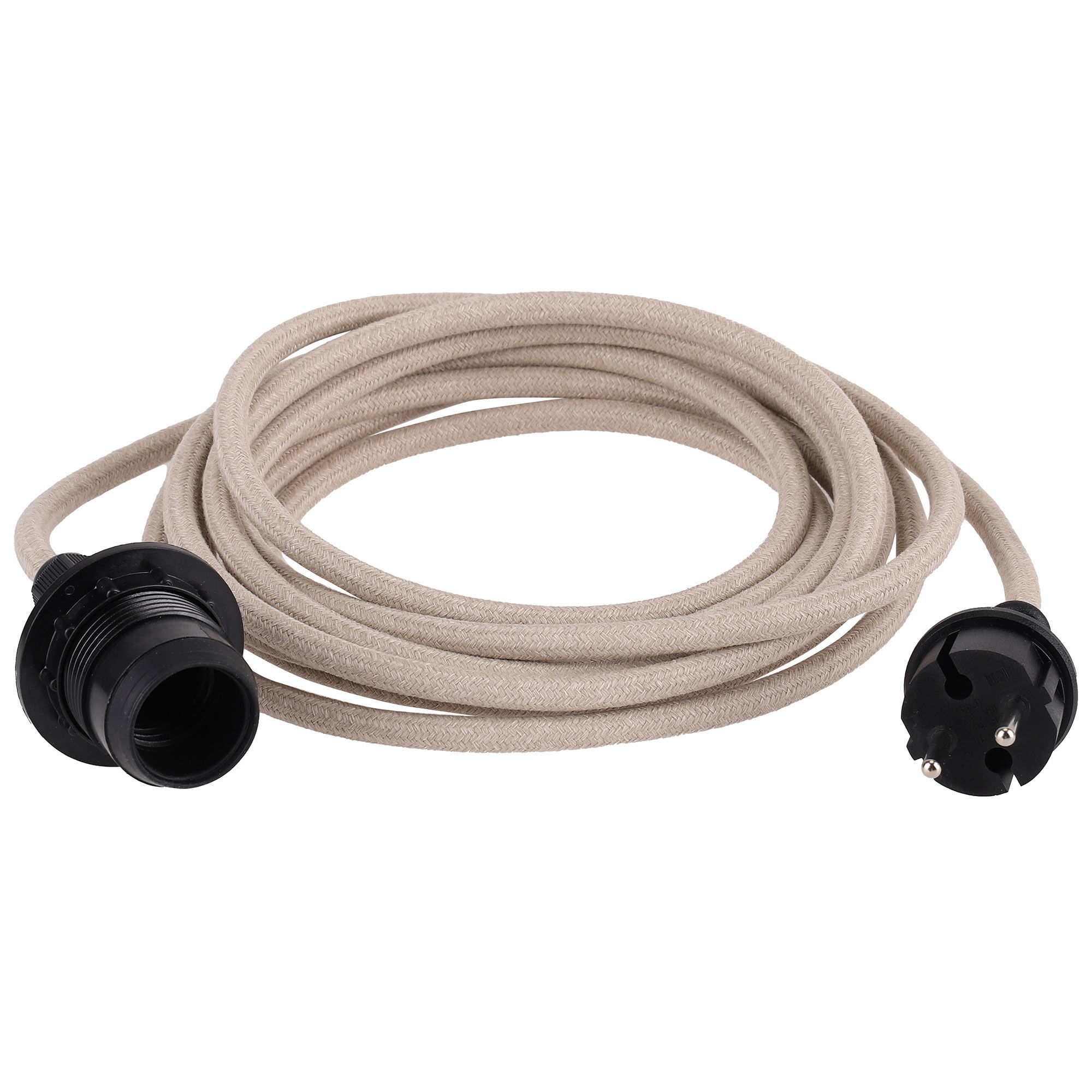 Watt Veke Kabel Til Udendørsbelysning   Meter  Natural