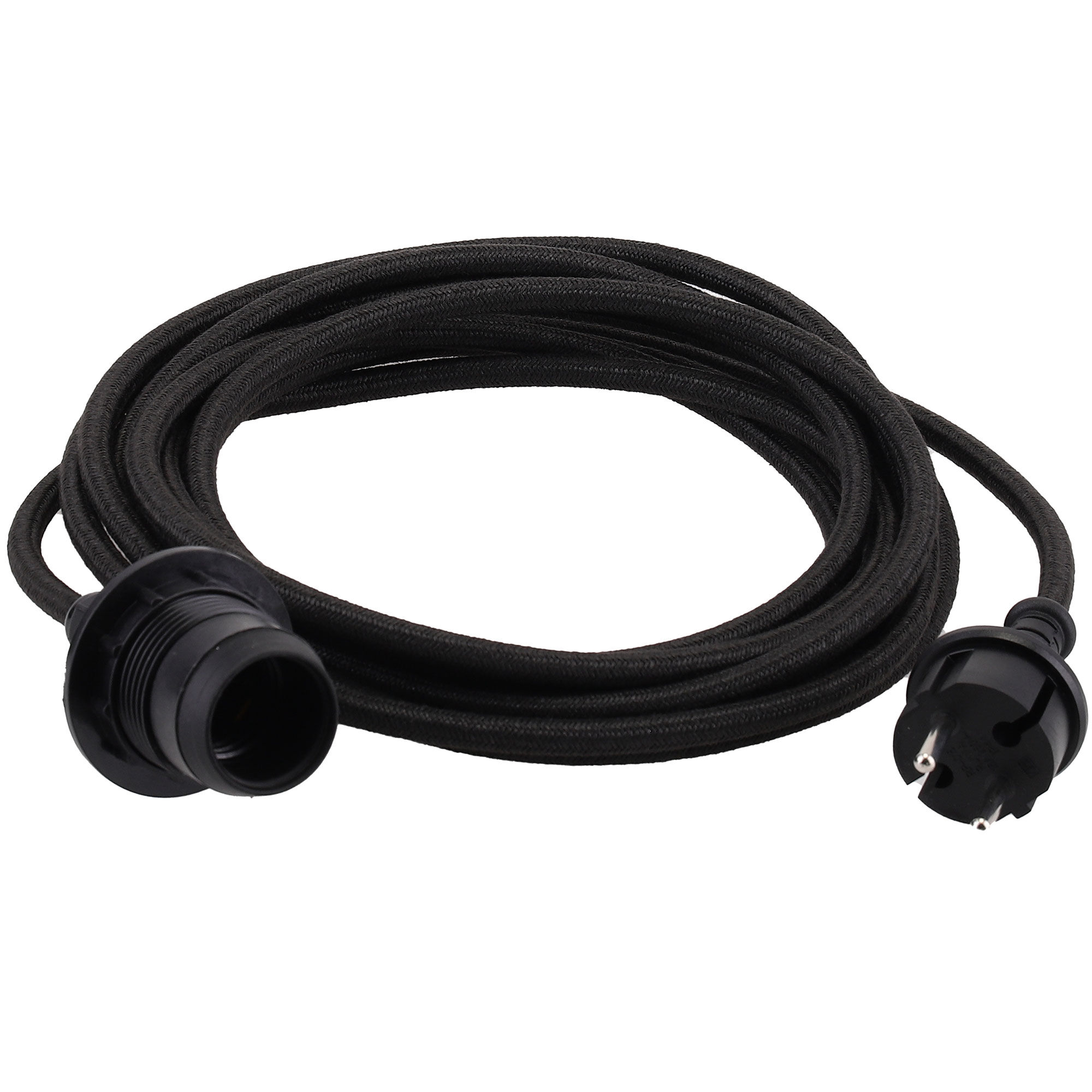 Watt Veke Kabel Til Udendørsbelysning   Meter  Sort