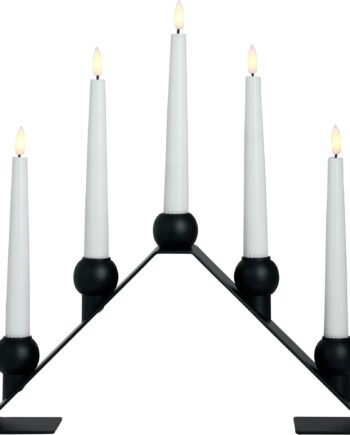 Watt Veke Luna Adventslysestage  Sort