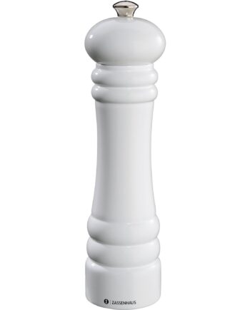 Zassenhaus Berlin Saltkværn 24 Cm  Hvid Blank