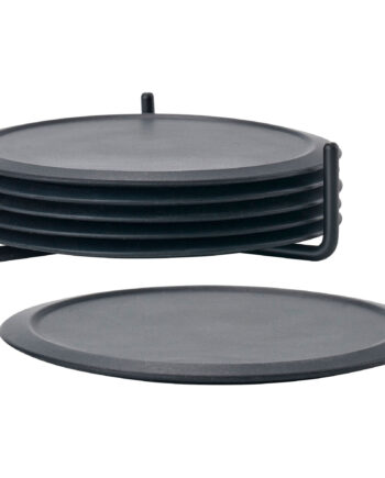 Zone Singles Glasbrikker Med Holder  Sort