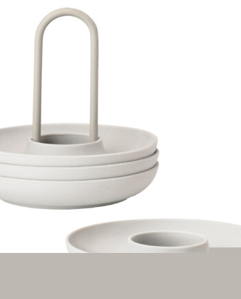 Zone Singles æggebæger Med Holder Warm Grey