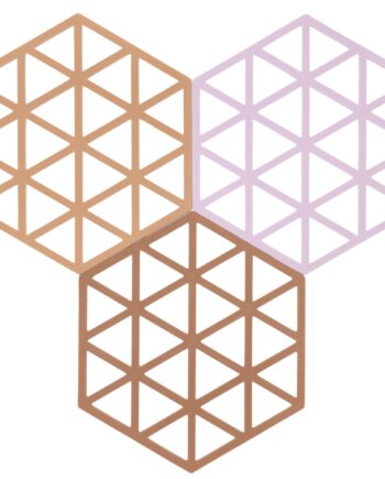 Zone Triangles Bordskåner  Lupin Terrakotta    Stk