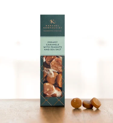 Flødekarameller Med Peanuts Og Havsalt Karamel Kompagniet