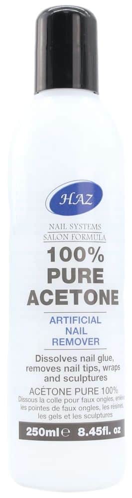 Haz 100  Pure Acetone 250 Ml