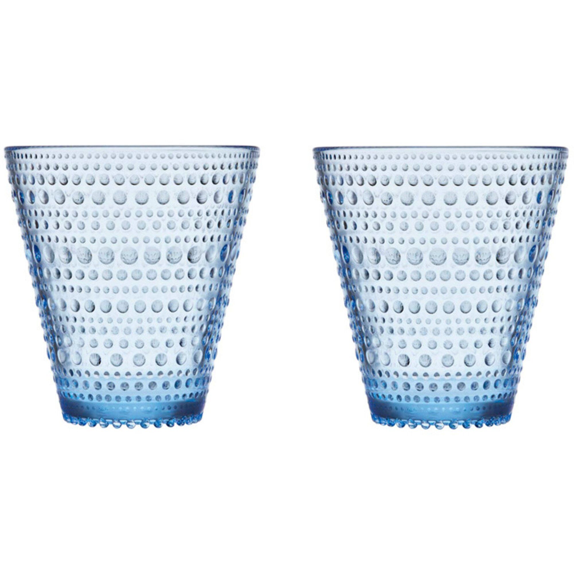 Iittala Kastehelmi Drikkeglas   Stk  Aqua