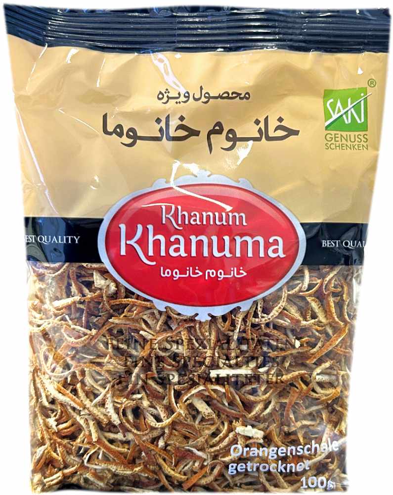 Khanum Khanuma Tørret Appelsinskal 100