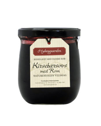 Kirsebærsauce Med Rom 400 Gram