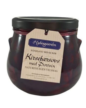 Kirsebærsovs Med Portvin 800 Gram