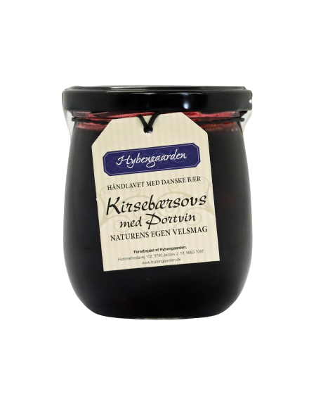 Kirsebærsovs Med Portvin 400 Gram