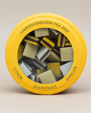 Lakridskonfekt Med Citron  Grapefrugt Og Appelsin