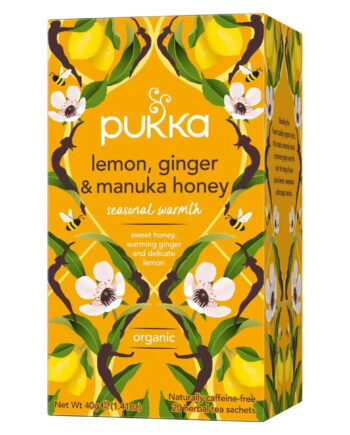 Lemon  Ginger   Manuka Honey Te  økologisk