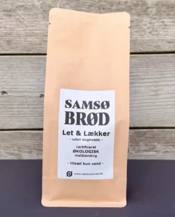 Let   Lækker Uden Boghvede Samsø Brød