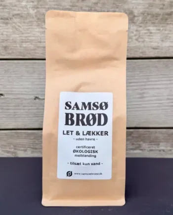 Let   Lækker Uden Havre Samsø Brød
