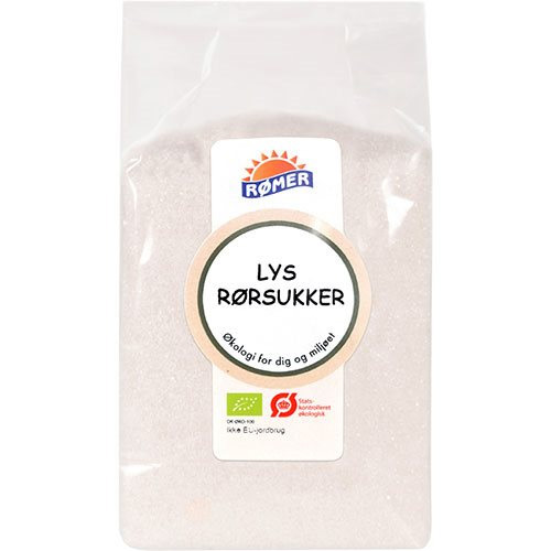 Lys Rørsukker økologisk 500 Gr