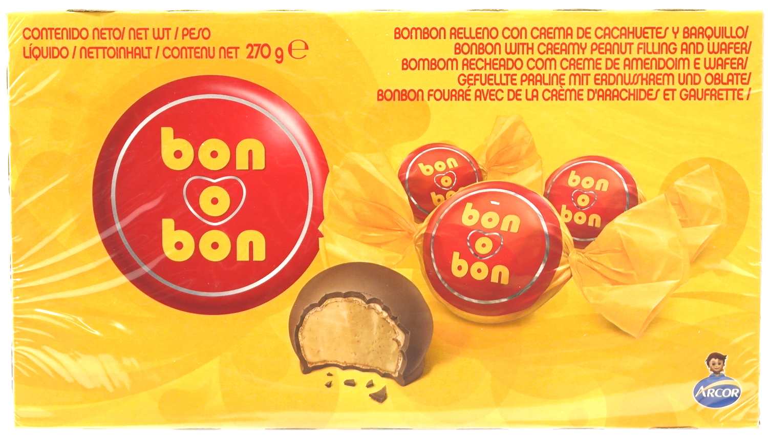 Madspildsvare: Bon   Bon Bonbons Chokolade 270