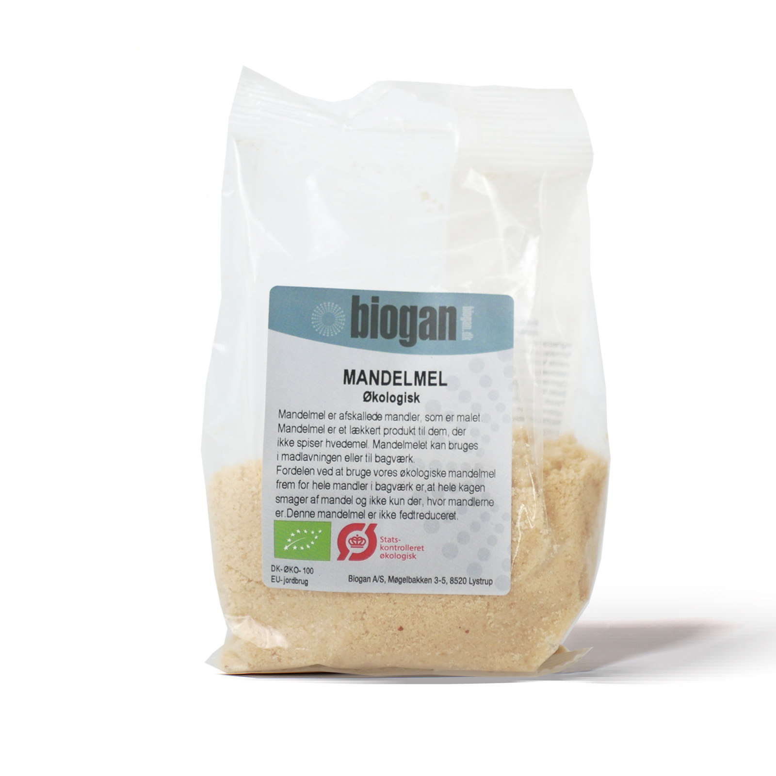 Mandelmel 100   økologisk Og Glutenfri