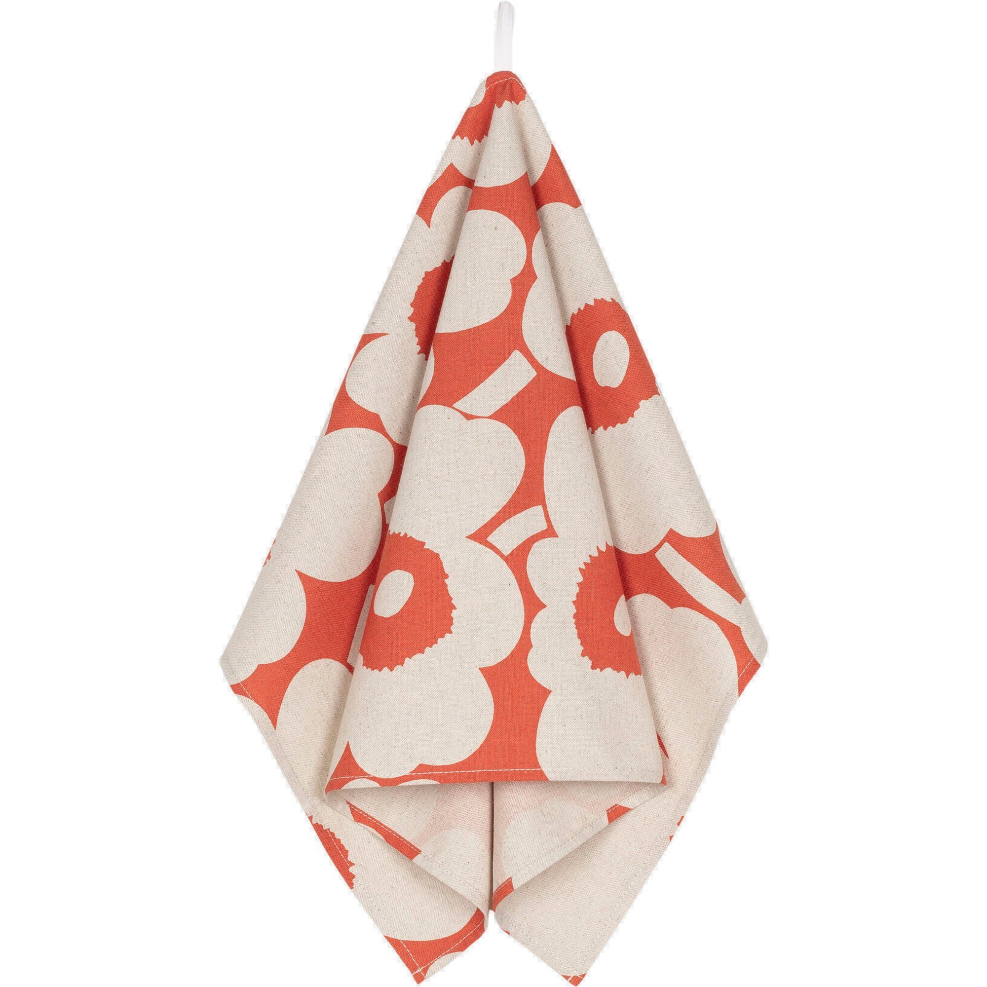 Marimekko Pieni Unikko Viskestykke 43 Cm   70 Cm  Orange