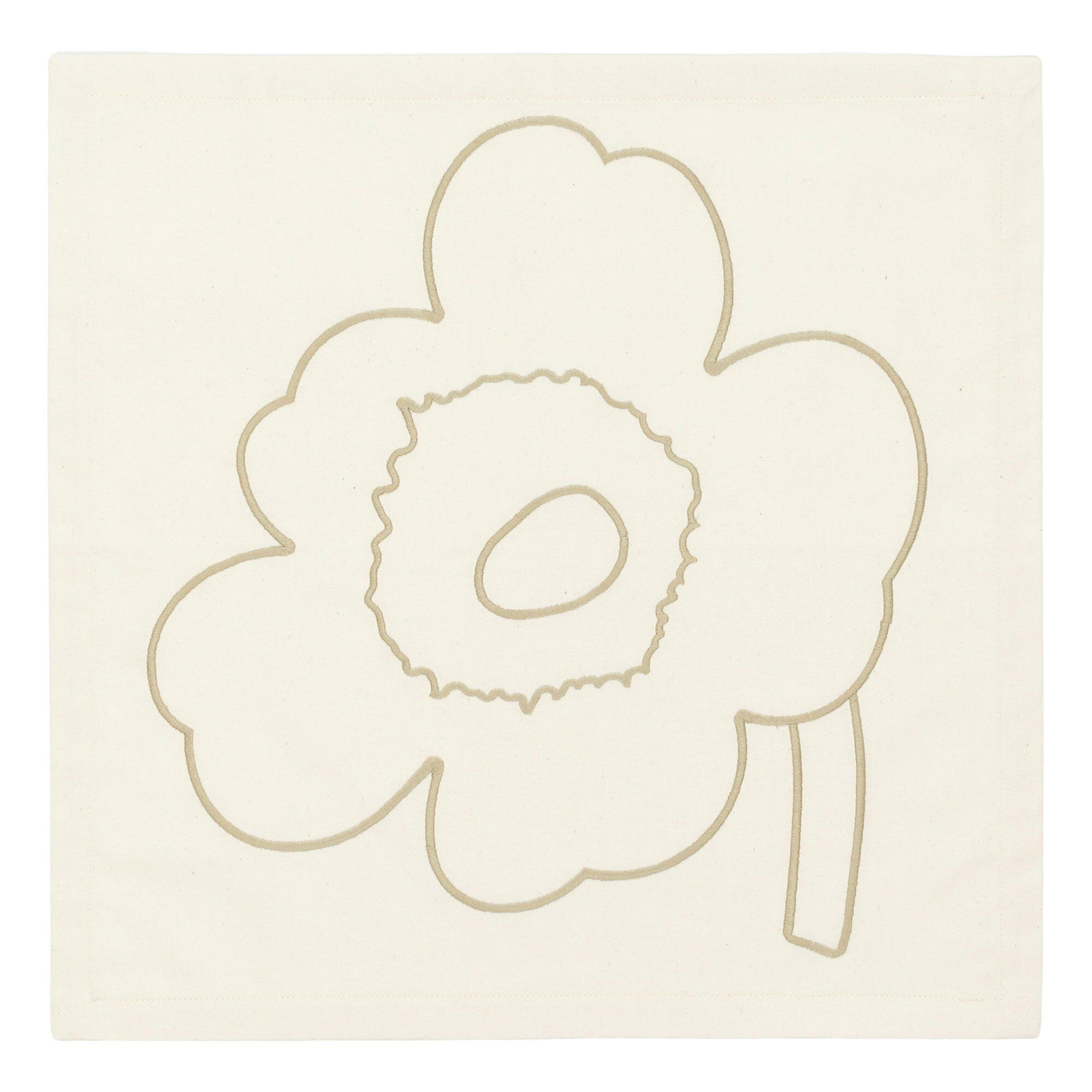 Marimekko Piirto Unikko Serviet  Off White Straw    Stk