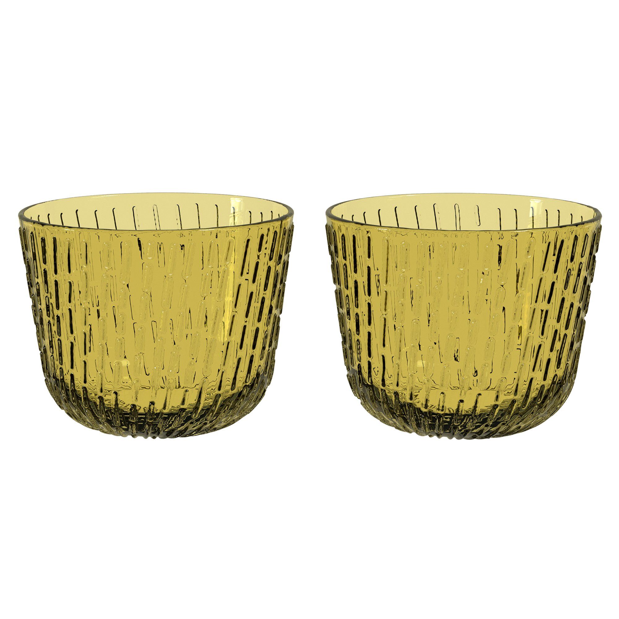 Marimekko Syksy Tumbler Glas   Dl  -pak  Oliven