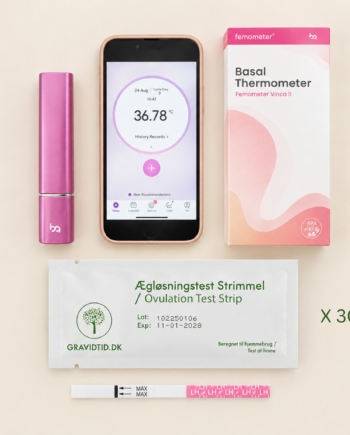Pcos Tracking Kit  Femometer Termometer   30 ægløsningstests